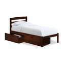 Kd Gabinetes Bed with Storage Drawers - Twin Size KD3119069